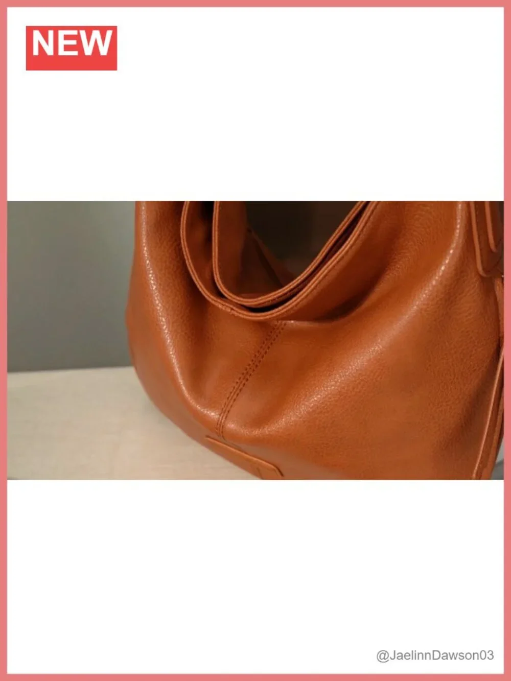 Women's Hobo Bag Vegan Leather Shoulder Crossbody Purse Large Handbag